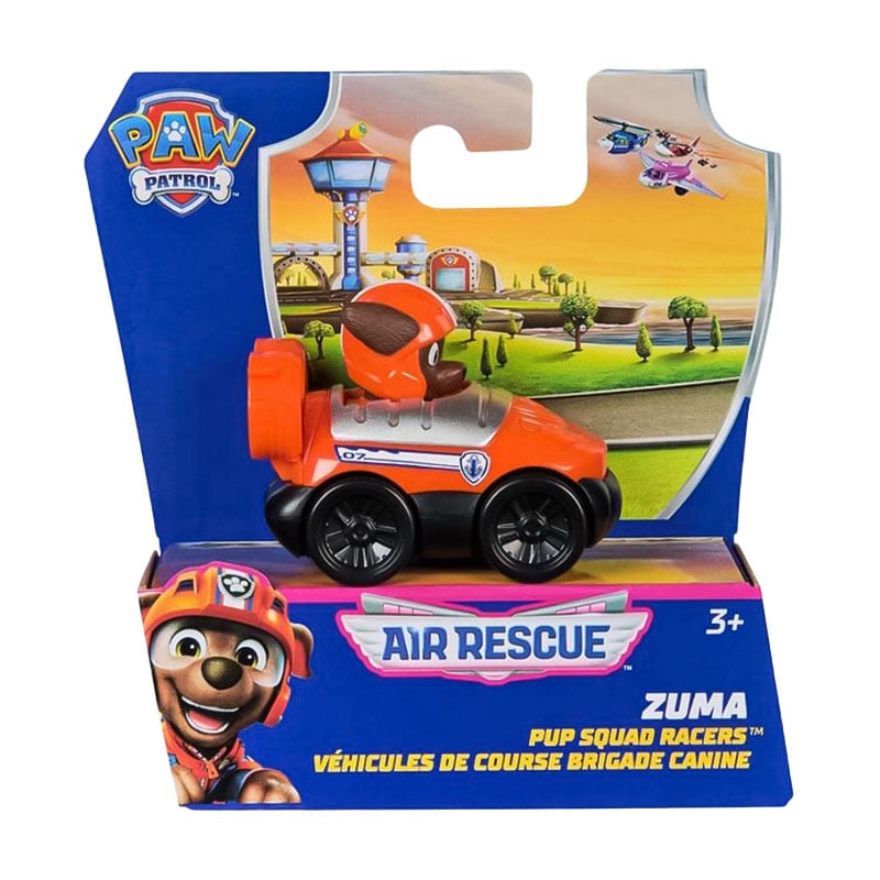 Ігровий набір Paw Patrol Щенячий патруль: міні рятівний автомобіль з водієм Зума (Повітряна рятувальна місія), від 3 років (SM17791/4111)