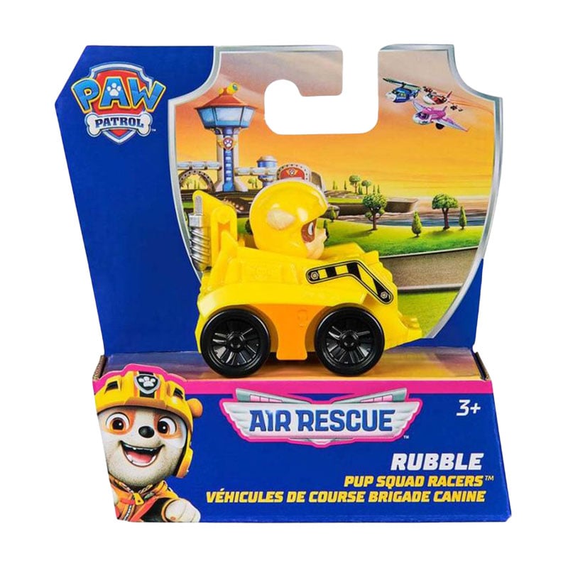 Ігровий набір Paw Patrol Щенячий патруль: міні рятівний автомобіль з водієм Кремез (Повітряна рятувальна місія), від 3 років (SM17791/4104)